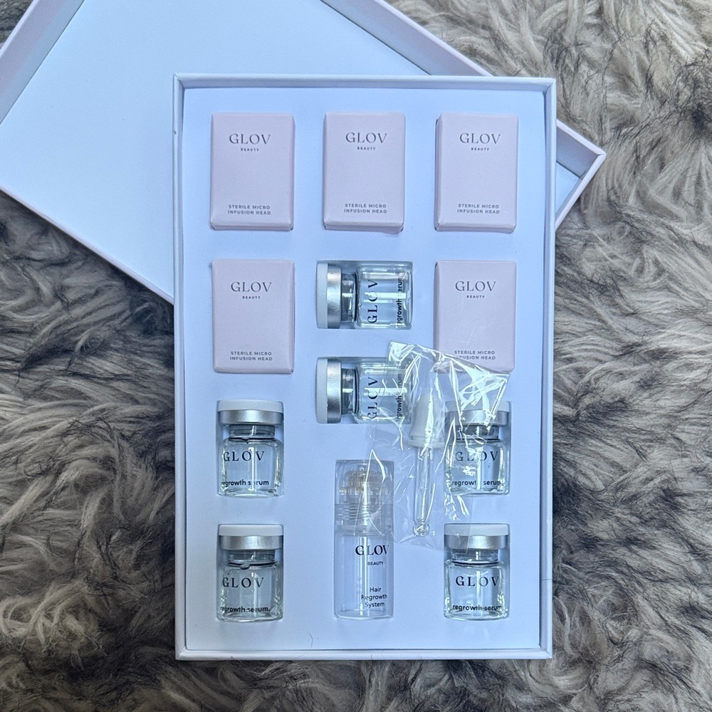 GLO Beauty Microinfusion Hair Renewal Kit - White - Picture 3 of 3